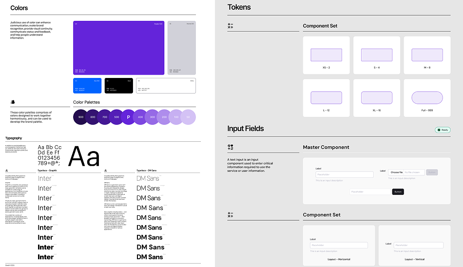 Design System - Obsidi